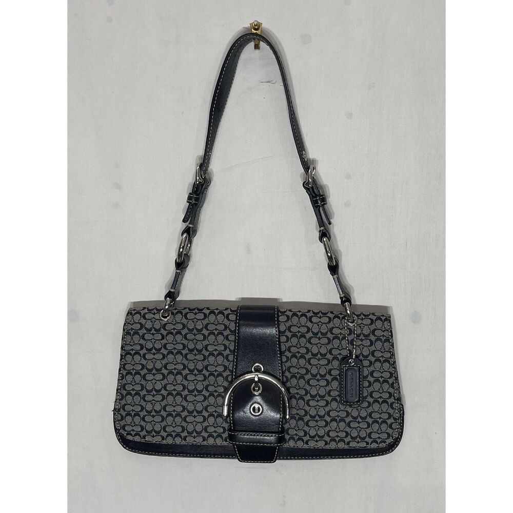 Vintage Coach Soho Buckle Shoulder Bag